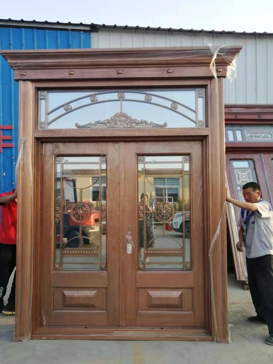 锌铁合金合金门