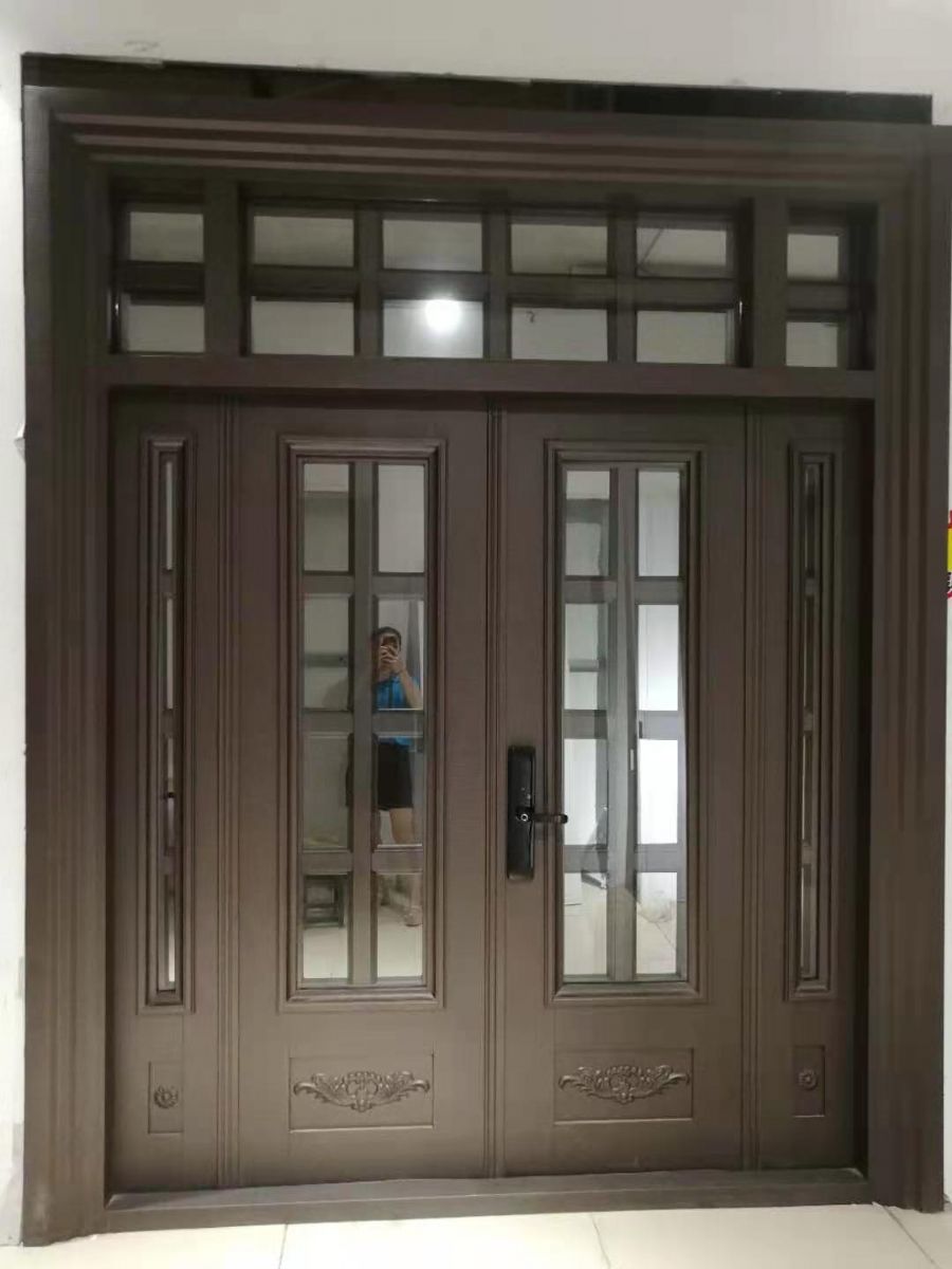 锌铁合金合金门