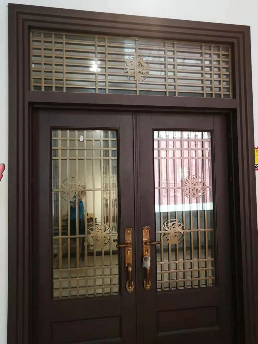 锌铁合金合金门