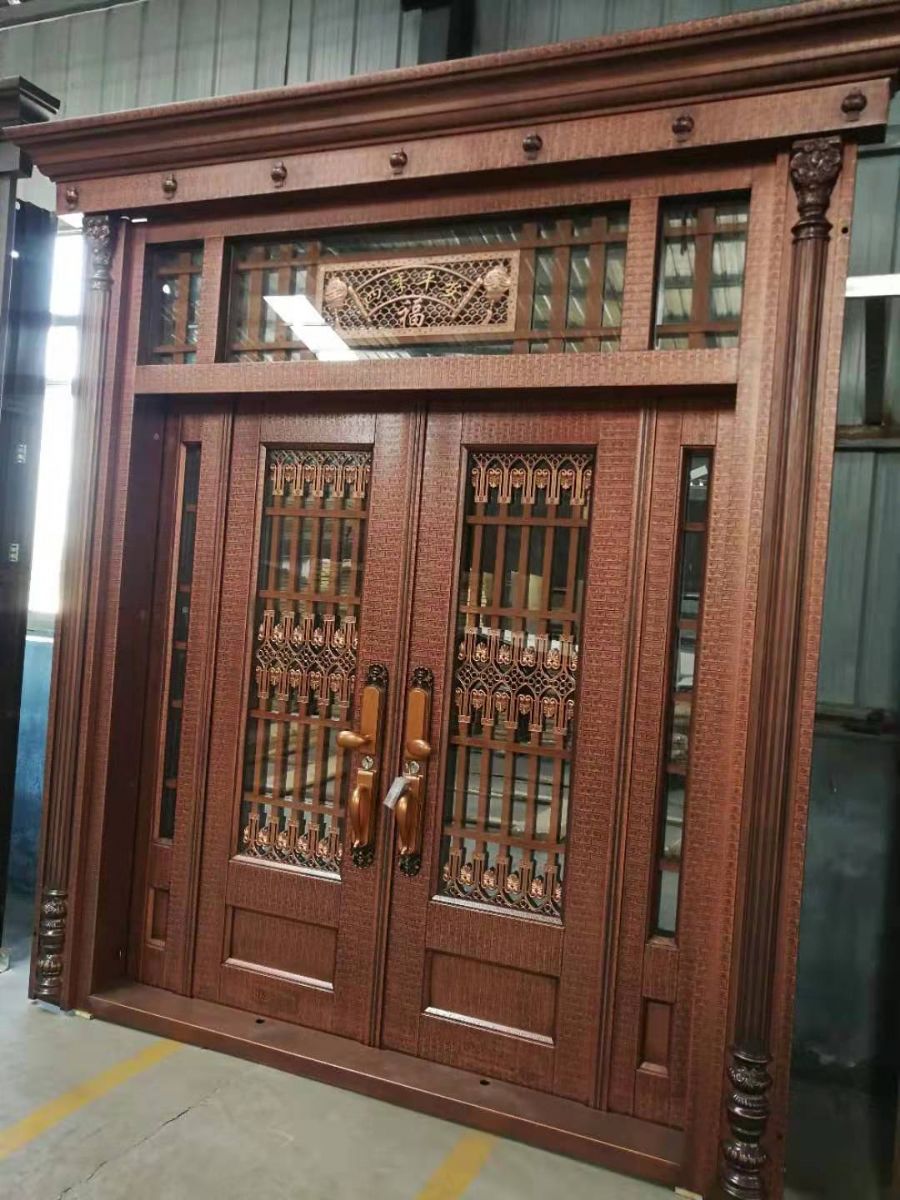 锌铁合金合金门