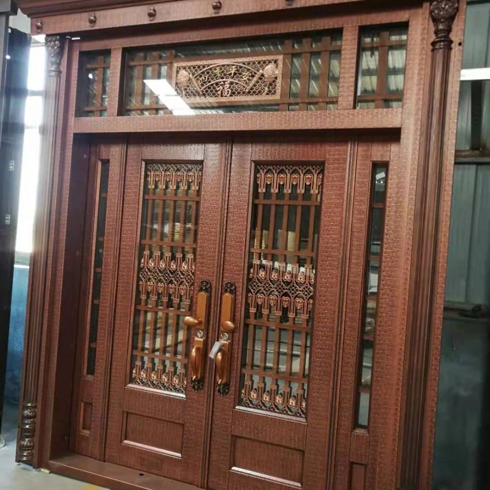 锌铁合金合金门